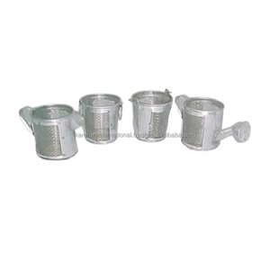 Juego de macetas de diseño de lujo de Metal de alta calidad de cuatro piezas para el hogar, jardín y restaurante, accesorios de plantas florales para jardín - Product Image 1