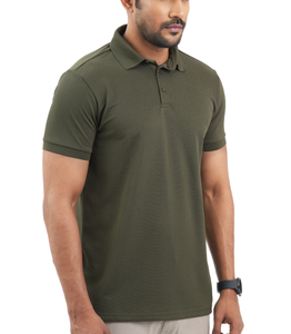 Custom Design Your <b>Own</b> Brand Polo Shirt Short Sleeve Men's Cotton Polyester Blend Dry Fit Men's Golf Polo Shirts - Product Image 1