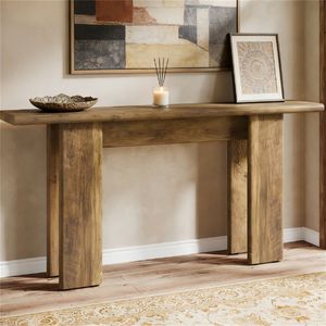 Consolle in legno per camera da letto principale con contenitore, utilizzabile come tavolino da divano o scrivania - Product Image 4