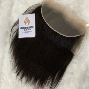 Cheveux raides en os 13x6 dentelle transparente pour perruque frontale cheveux humains vietnamiens HD perruques avant en dentelle pour les femmes noires - Product Image 6