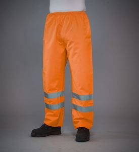 Pantalon de travail d'hiver chaud et imperméable pour mineurs, haute visibilité, poches à outils, bandes réfléchissantes, pantalon cargo en nylon pour hommes - Product Image 3