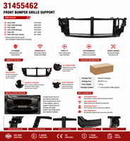 Support de calandre avant de qualité supérieure, pièce de rechange OE 31455462 pour Volvo XC60 XC90, pièces automobiles