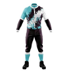 ชุดกีฬาเบสบอลระบายอากาศได้ดีชุดเสื้อเจอร์ซีย์และกางเกงใหม่สำหรับเล่นกีฬาออกแบบโลโก้ได้ตามที่ต้องการ - Product Image 3