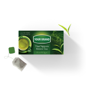 Bolsitas de Té Verde de Calidad a Precio Razonable, Té Portátil para Equilibrar el Azúcar en la Sangre con Cordón y Etiqueta - Product Image 3