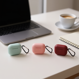 Estuche para 1/2 Airpods con Mosquetón, Varios Colores - Product Image 2