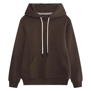 Sudadera con capucha de felpa francesa de alta calidad, lista para personalizar con tu marca, estilo streetwear para mujer, ajuste premium para marcas estadounidenses. - Product Image 3