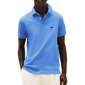 เสื้อโปโลพรีเมียมปี 1985 ทรงปกติ ผ้าปิเก้ถัก สำหรับผู้ชาย ระบายอากาศได้ดี ผ้าฝ้ายยืดหยุ่น สไตล์คลาสสิกลำลอง ปักลายได้ตามต้องการ - Product Image 1