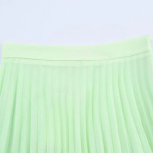 Womens Cotton A Line <b>Skirt</b> <b>Elastic</b> Waist Solid Long Girls <b>Skirt</b> Breathable Plus Size Stylish Fashion Collection - Product Image 3