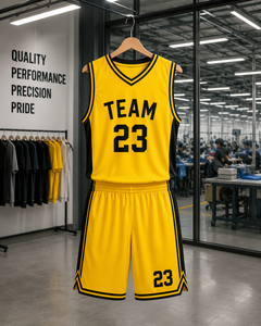 Premium Sublimated Basketball Uniform Set with Custom Logo Printing, <b>Athletic</b> Basketball Clothing for Teams - Product Image 6