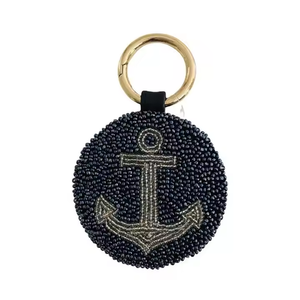 Ethnic Handmade Indian Beaded Accessory Unique Designer Resin Keyholder <b>Charm</b> for Travel Bags and Purses Indian Style Keychain - Product Image 5