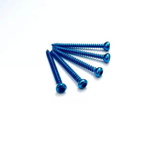 Vis Corticales de Haute Qualité 2,7 mm en Acier Inoxydable, Lot de 100 Pièces, Instruments Chirurgicaux Orthopédiques Vétérinaires, Manuel, CE ISO Allemand - Product Image 1