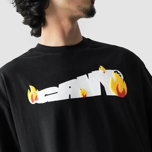 T-shirts graphiques décontractés en coton respirant 200 GSM pour hommes, avec logo personnalisé imprimé en 3D en relief, grande taille, faible MOQ, vente en gros - Product Image 5