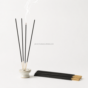 Bâtons d'encens bruts en bambou de 8 pouces, Agarbatti naturel, écologique, du Tamil Nadu, pour la prière, la méditation, l'aromathérapie, vente en gros - Product Image 4