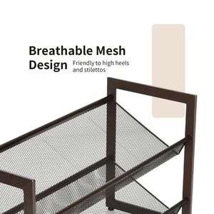 ที่วางรองเท้าปรับระดับได้ มีตัวเลือกแบบวางราบหรือแบบเอียงสำหรับชั้นวางรองเท้าของคุณ - Product Image 6