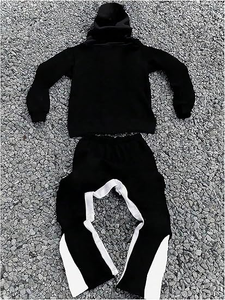 Conjunto Deportivo Personalizado para Hombre, 2 Piezas, Sudadera con Capucha de Manga Larga con Estampado de Estrella y Pantalones Deportivos Y2K - Product Image 5