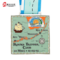 Médailles personnalisées avec revêtement transparent, médaille en métal avec logo personnalisé, finition brillante, récompense sportive, souvenir d'événement, cadeau