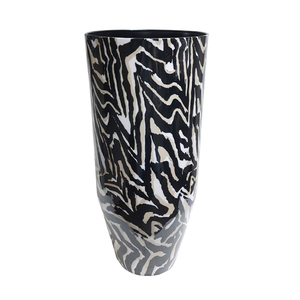 Nouvel Arrivage : Ensemble de 4 Pots de Fleurs Ronds Classiques en Émail, Extra Larges, pour la Décoration de la Maison et du Jardin - Product Image 3