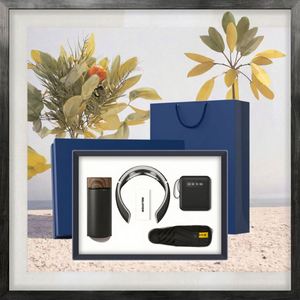 Special Hot Summer Wedding Souvenirs Promo <b>Gift</b> Mug Power Bank Foldable Fan <b>Gift</b> Set <b>for</b> Guests - Product Image 2