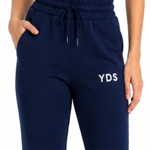 Pantalon de survêtement en coton pour femme, coupe ajustée, qualité supérieure, style moderne, prêt pour le sport, sur mesure - Product Image 4