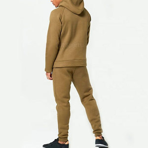 Ensemble de survêtement 2 pièces pour homme, à capuche, coupe droite, couleur unie, décontracté, idéal pour l'hiver, le plus vendu en ligne, personnalisable, fabriqué en usine - Product Image 6