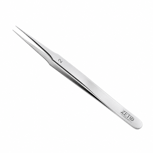 <b>Cheap</b> Price MNF Jewelers Holding Tools 125mm 135mm 160mm Stainless Steel Tweezers Model PTBC0224-PTBC0226 for Jewelry Soldering - Product Image 1