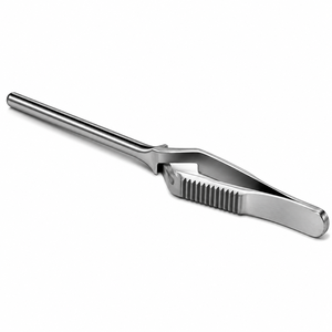 Pinza Angulada Tipo Bulldog DIETHRICH con Mordazas Serradas de 20 mm (1-7/8 pulgadas) 4.8 cm, Pinza Cardiovascular ZETOMEDPRO - Product Image 2