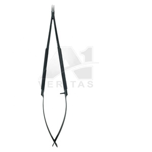 Porte-aiguille Castroviejo manuel réutilisable certifié CE, en acier inoxydable chirurgical, instruments de qualité supérieure - Product Image 6