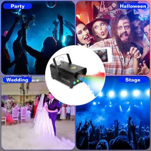 Macchina del fumo RGB LED 400W con telecomando per feste, club, DJ, matrimoni, palcoscenici - Funzionamento a batteria - Product Image 3