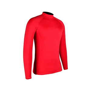 Custom Heat-Transfer Printed Polyester/Spandex Rash Guard <b>Compression</b> <b>Shirt</b> Quick Dry MMA Training Wear Breathable OEM Wholesale - Product Image 3