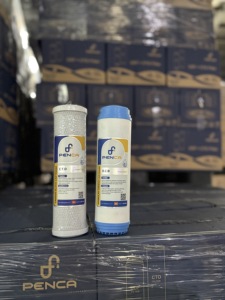Cartouche filtrante à eau OEM 10 pouces PP UDF CTO et bloc de carbone pour système de purification RO Combo 3 pièces cartouche filtrante de remplacement - Product Image 5