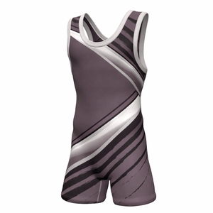 Wholesale <b>Women's</b> Wrestling <b>Singlet</b> Front Logo Customizable Spandex/Polyester Stretch Lightweight Durable Quick Dry Breathable - Product Image 5