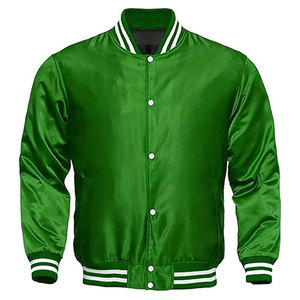 Vestes de baseball universitaires personnalisées Alpha Greek Apparel pour femmes, en satin, style Letterman, avec appliques pour sororités et fraternités - Product Image 1