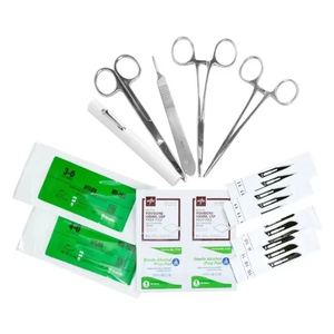 REGENSIS SURGICAL <b>Cheap</b> Price Stainless Steel Manual Suture Practice Training Kit 3-Layer Skin <b>Pad</b> Suturing Medical Suture Set - Product Image 2