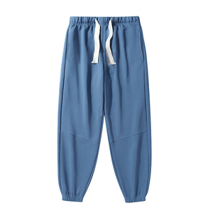 <b>Men's</b> Casual Sweatpants Solid Gray Drawstring <b>Elastic</b> <b>Waist</b> Jogger Pants Breathable Autumn <b>Trousers</b> - Product Image 6