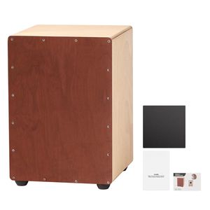 Cajon Acustico in Legno di Betulla con Camera in Acero e Design Portatile - Product Image 1