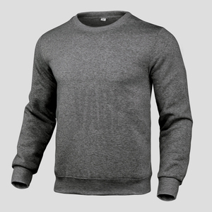 <b>Mens</b> Premium Blank Hoodie Pullover Fleece Sweatshirt <b>Long</b> <b>Sleeve</b> Casual Streetwear Hooded <b>Top</b> Private Label OEM ODM Wholesale - Product Image 5