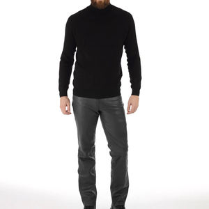 Pantalon en cuir pour homme, design personnalisé de haute qualité, tendance, 100% cuir véritable / Pantalon en cuir pour homme, best-seller, élégant, en cuir véritable - Product Image 5