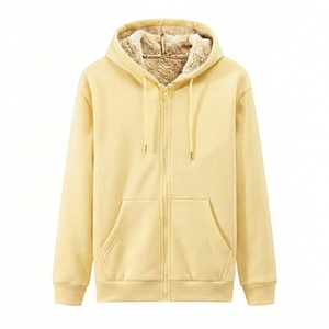 High Quality Unisex Coral <b>Zip</b>-Up Hoodie Loose Fit 100% Cotton <b>hooded</b> Heavyweight Zipeed Hoodies Custom Hoodie Manufacturer - Product Image 6
