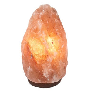 Lámparas de Sal del Himalaya Talladas, las Más Vendidas, Cristal Natural Puro, Material Decorativo Duradero, Lámpara de Sal con Base de Madera - Product Image 4