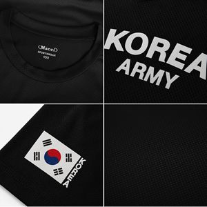 R.o.k.a เสื้อยืดคอกลมแขนสั้นสำหรับเด็กใส่ได้ทั้งชายและหญิงเสื้อยืดสีดำสีขาวแห้งเร็วระบายอากาศได้ดีผ้าตาข่ายระบายอากาศ100% ทรงพอดีตัวปกติ - Product Image 2