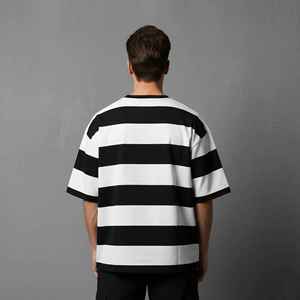 Camisetas Extra Grandes para Hombre, Nueva Colección 2026, Logotipo Impreso en DTF Personalizado, Cuello Redondo, Manga Regular, 100% Algodón, Estilo Hip Hop, Ecológicas - Product Image 3