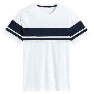 T-shirt pour homme à manches courtes en coton 100% - Vêtement d'été - Nouvelle mode - Taille personnalisée - Product Image 5