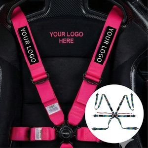 Arnés de Carreras TBRACING ULTRA-D de 2 Pulgadas, 6 Puntos, FIA 8853-2016, con Hebilla de Bloqueo Rápido Patentada en Taiwán, Sistema de Correas de Seguridad, OEM ODM - Product Image 1