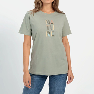 Camiseta de Mujer de Algodón Puro de Primera Calidad, Gruesa, Lisa, Oversize y con Estampado Personalizado - Product Image 3