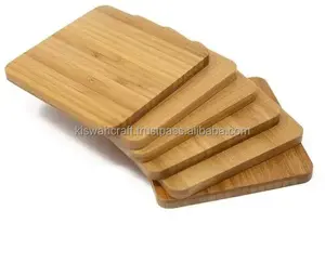 Fabulosos Posavasos Redondos de Madera, Juego de Posavasos Hechos a Mano para Mesa de Café, Posavasos para Té, Decoración para Bodas y Fiestas en Casa - Product Image 4