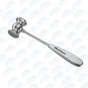 Martillo Ortopédico Collin de 20 cm / 8 Pulgadas, Martillo Quirúrgico de Acero Inoxidable con Cabeza de 30 mm, Instrumento Médico de Alta Calidad - Product Image 1