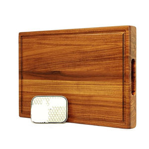 Planche à découper en bois de noyer noir durable, finition huile de qualité alimentaire biologique, épaisseur 0,4 cm - Product Image 3