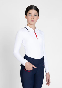 Kids Equestrian Riding <b>Base</b> <b>Layer</b> Shirt Soft Fabric Stretch Fit Comfort Breathable Horse Riding <b>Base</b> <b>Layers</b> customized - Product Image 4