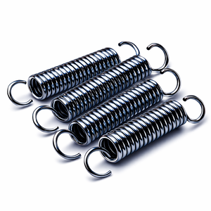 Coil Tension Spring Steel Right Hand Double <b>Hook</b> Spiral Mechanical Spring for Industrial Use - Product Image 5