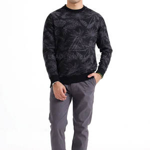 เสื้อสเวตเชิ้ตแขนยาว คอกลม ระบายอากาศได้ดี สำหรับผู้ชาย ทรงโอเวอร์ไซส์ ผลิตจากผ้าฝ้าย ขายส่ง เสื้อสเวตเชิ้ตผู้ชายแบบพื้นฐาน - Product Image 3